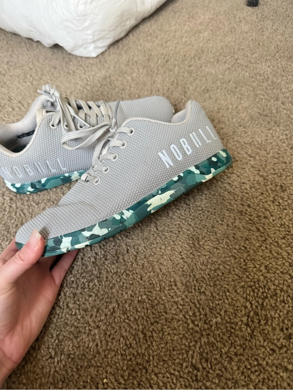 NOBULL Light Gray Trainers